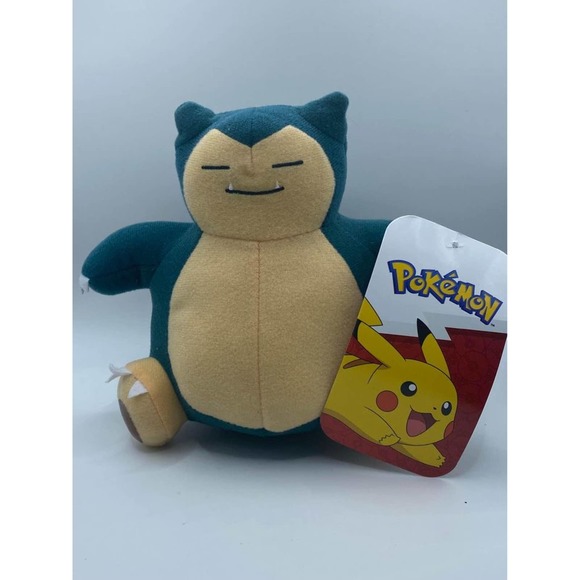 Toy Factory Pokemon Nintendo Snorlax Plush Doll - Picture 1 of 4